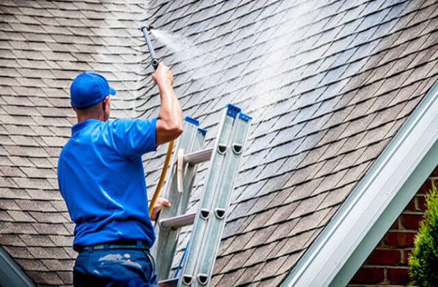 garland roof cleaning