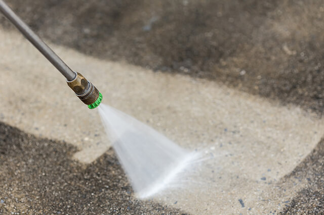 parking lot pressure washing in garland